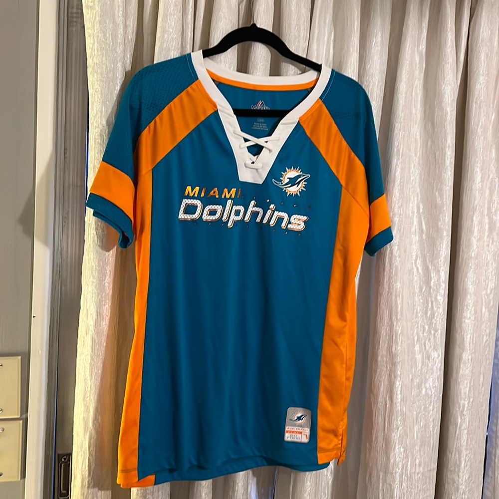 Majestic Womens Fit/style Miami Dolphins Jersey